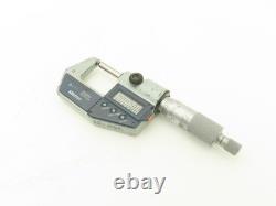 Mitutoyo 395-741-30 Digimatic Spherical Face Micrometer 0-1 25mm Range