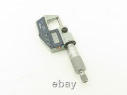 Mitutoyo 395-741-30 Digimatic Spherical Face Micrometer 0-1 25mm Range