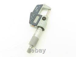 Mitutoyo 395-741-30 Digimatic Spherical Face Micrometer 0-1 25mm Range