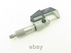 Mitutoyo 395-741-30 Digimatic Spherical Face Micrometer 0-1 25mm Range