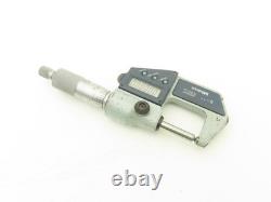 Mitutoyo 395-741-30 Digimatic Spherical Face Micrometer 0-1 25mm Range