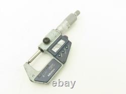 Mitutoyo 395-741-30 Digimatic Spherical Face Micrometer 0-1 25mm Range Mitutoyo 395-741-30 Digimatic Spherical Face Micrometer 0-1 25mm Range