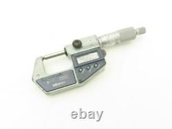 Mitutoyo 395-741-30 Digimatic Spherical Face Micrometer 0-1 25mm Range
