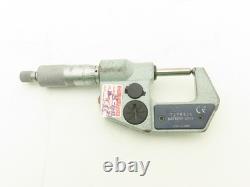 Mitutoyo 395-741-30 Digimatic Spherical Face Micrometer 0-1 25mm Range Mitutoyo 395-741-30 Digimatic Spherical Face Micrometer 0-1 25mm Range