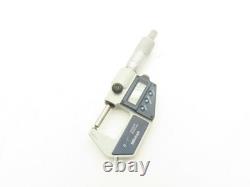 Mitutoyo 395-741-30 Digimatic Spherical Micrometer 0-1 25mm Range Ball Anvil