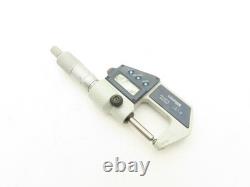 Mitutoyo 395-741-30 Digimatic Spherical Micrometer 0-1 25mm Range Ball Anvil