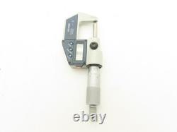 Mitutoyo 395-741-30 Digimatic Spherical Micrometer 0-1 25mm Range Ball Anvil
