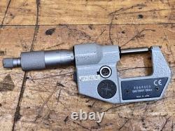 Mitutoyo 395-741-30 Spherical Face Micrometer 0-1 0.00005 Resolution Withstand