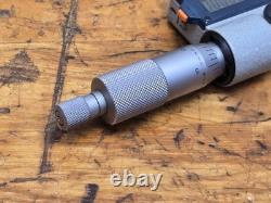 Mitutoyo 395-741-30 Spherical Face Micrometer 0-1 0.00005 Resolution Withstand