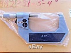 Mitutoyo 3-4/75-100mm Digital Outside Micrometer Rachet Thimble #293-724