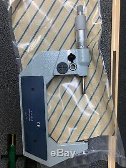 Mitutoyo 3-4 Digital Micrometer, with SPC output, 293-724-30 MDC. 0.00005