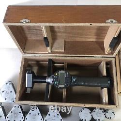 Mitutoyo 3 Point Borematic Micrometer 568-436-10.001mm /. 00005 With28 Heads Cas