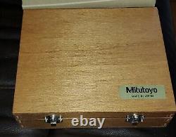 Mitutoyo 3-Point Digimatic Digital Micrometer Bore Gauge Gage Set 0.275-0.5
