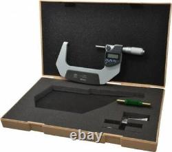Mitutoyo 3 to 4 IP65 Carbide Standard Electronic Outside Micrometer 0.000050