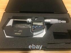 Mitutoyo 406-350-30 Digital Micrometer 0-1 SAE & Metric Non-Rotating Spindle