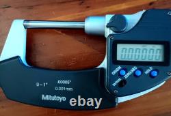 Mitutoyo 406-350-30 Micrometer 0-1/ 25.4mm Range