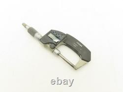 Mitutoyo 406-350 Digimatic Micrometer 0-1 25mm Range Non-Rotating Spindle