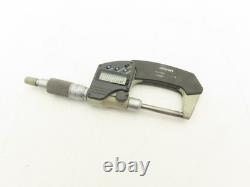 Mitutoyo 406-350 Digimatic Micrometer 0-1 25mm Range Non-Rotating Spindle
