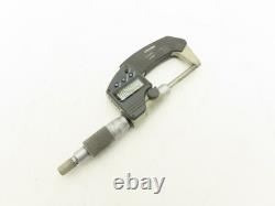 Mitutoyo 406-350 Digimatic Micrometer 0-1 25mm Range Non-Rotating Spindle