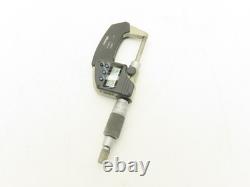 Mitutoyo 406-350 Digimatic Micrometer 0-1 25mm Range Non-Rotating Spindle