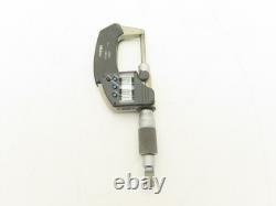 Mitutoyo 406-350 Digimatic Micrometer 0-1 25mm Range Non-Rotating Spindle