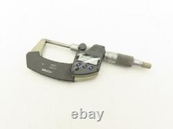 Mitutoyo 406-350 Digimatic Micrometer 0-1 25mm Range Non-Rotating Spindle