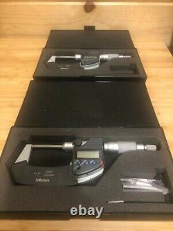 Mitutoyo 406-350 Digital Outside Micrometer, Non-Rotating Spindle