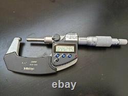 Mitutoyo 406-350 Non-Rotating Spindle Digital Micrometer