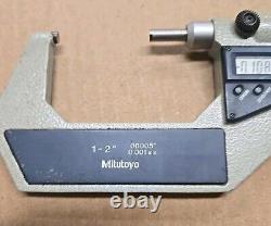 Mitutoyo 406-722-30 Digital Micrometer 1-2