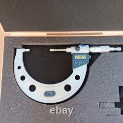 Mitutoyo 422-313-30 Digimatic Blade Micrometer 2-3''/50-75mm. 00005''/0.001mm