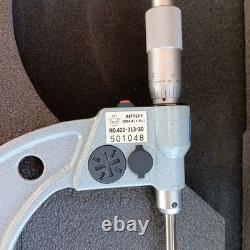 Mitutoyo 422-313-30 Digimatic Blade Micrometer 2-3''/50-75mm. 00005''/0.001mm