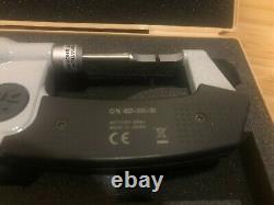 Mitutoyo 422-330-30 BLM-1MX Blade Micrometer, Type A, 0-1, 0.00005/0.001 mm