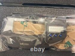 Mitutoyo 422-330-30 Digital Blade Micrometer, 0-1/0-25.4mm
