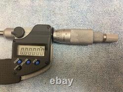 Mitutoyo 422-330-30 Digital Blade Micrometer, 0-1/0-25.4mm