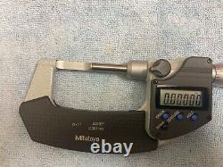 Mitutoyo 422-330-30 Digital Blade Micrometer, 0-1/0-25.4mm