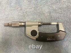 Mitutoyo 422-330-30 Digital Blade Micrometer, 0-1/0-25.4mm