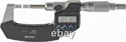 Mitutoyo 422-330-30 Electronic Blade Micrometer Ratchet Thimble, 1 Max digital