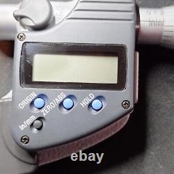 Mitutoyo 422-330-30 Electronic Blade Micrometer Ratchet Thimble, 1 Max digital