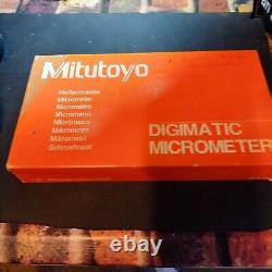 Mitutoyo 422-330-30 Electronic Blade Micrometer Ratchet Thimble, 1 Max digital