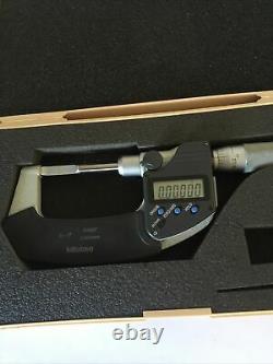 Mitutoyo 422-330 BLM-1M Blade Micrometer, Type A, 0-1, 0.00005/0.001 mm