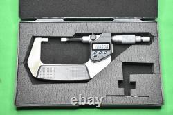 Mitutoyo 422-331-30 Digimatic Blade Micrometer, 1-2/25.4-50.8mm with Case