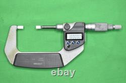 Mitutoyo 422-331-30 Digimatic Blade Micrometer, 1-2/25.4-50.8mm with Case