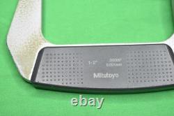 Mitutoyo 422-331-30 Digimatic Blade Micrometer, 1-2/25.4-50.8mm with Case