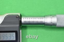 Mitutoyo 422-331-30 Digimatic Blade Micrometer, 1-2/25.4-50.8mm with Case