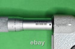 Mitutoyo 422-331-30 Digimatic Blade Micrometer, 1-2/25.4-50.8mm with Case