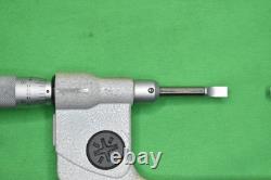 Mitutoyo 422-331-30 Digimatic Blade Micrometer, 1-2/25.4-50.8mm with Case