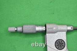 Mitutoyo 422-331-30 Digimatic Blade Micrometer, 1-2/25.4-50.8mm with Case