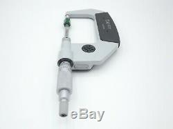 Mitutoyo 422-331-30 Digital Blade Micrometer 1-2.00005 Near Mint with Case