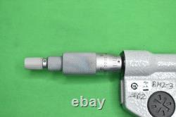 Mitutoyo 422-332-30 IP54 Digimatic 2-3 Blade Micrometer withCase