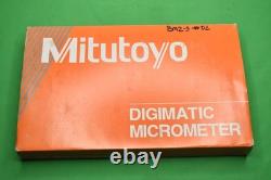 Mitutoyo 422-332-30 IP54 Digimatic 2-3 Blade Micrometer withCase